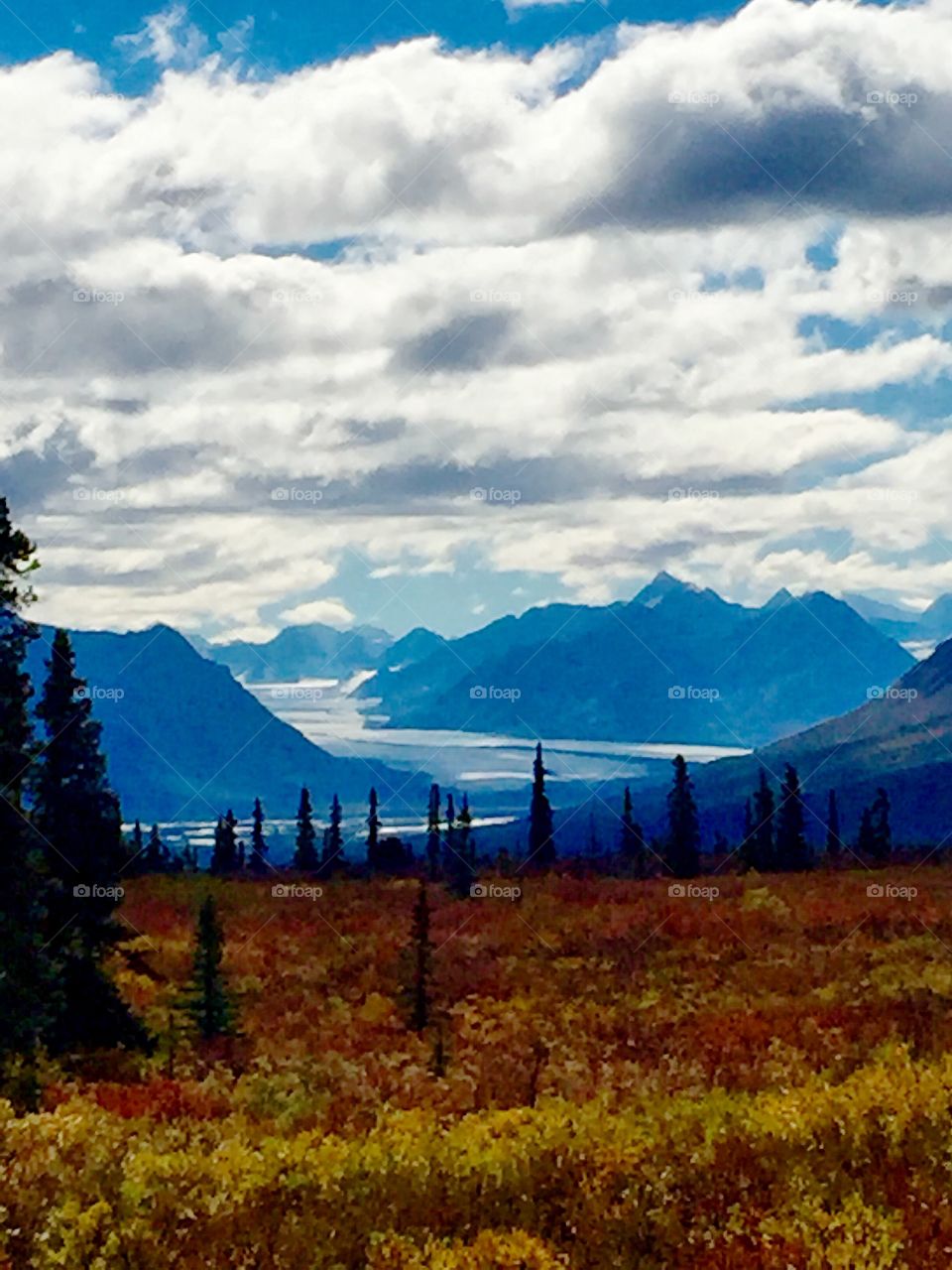 Awesome view from a Glenn highway lookout