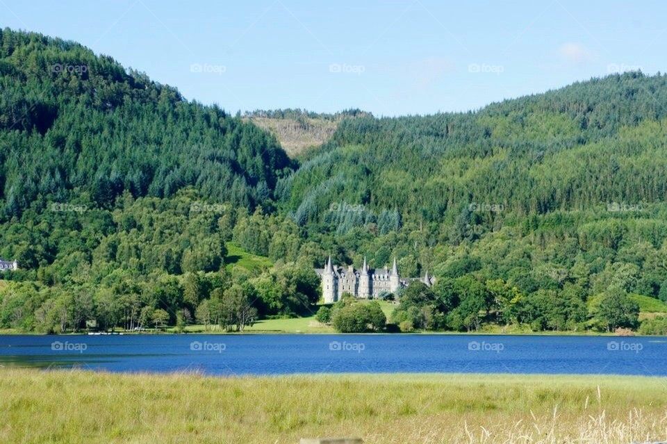 scenery loch katrine by l.mcquater