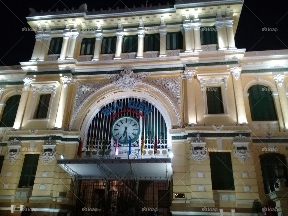 Bưu điện Thành Phố Hồ Chí Minh.