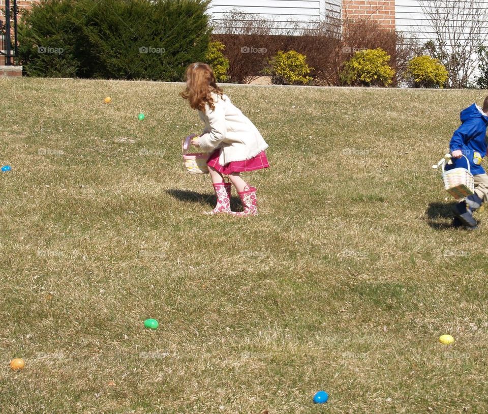 Easter egg hunt