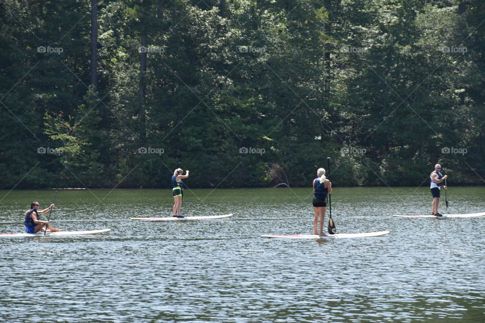 Recreation, Water, River, Paddle, Canoe