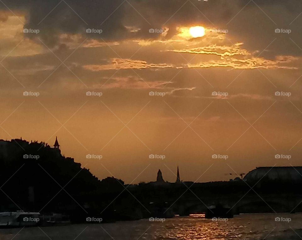 Sunset in Sena