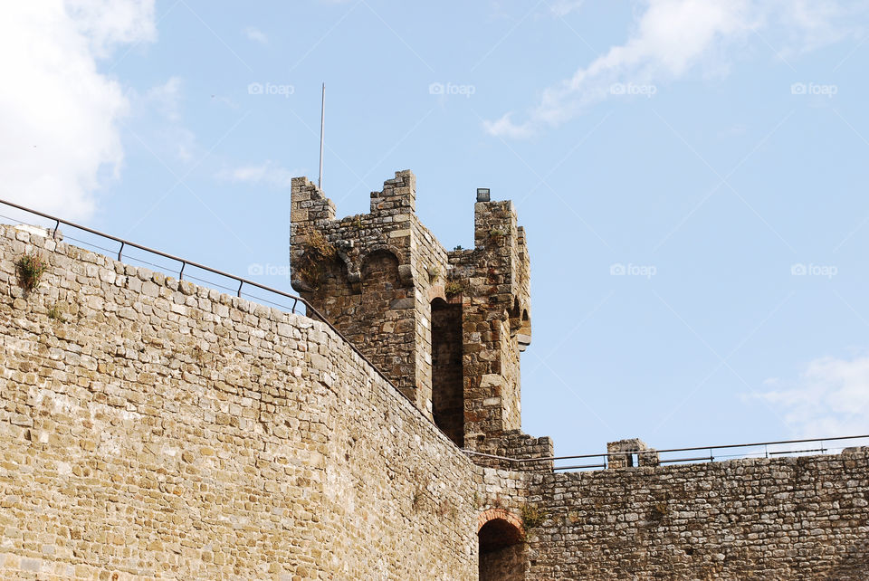 The Fortress - Montalcino, Tuscany, Italy.