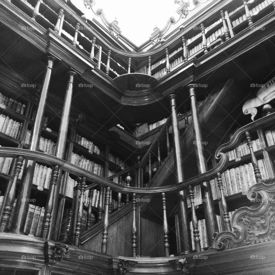 Puebla Library Stairway