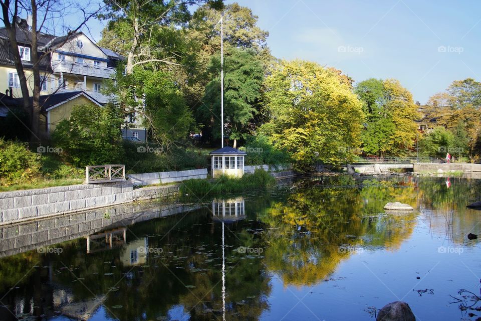 Autumn in Norrtälje, Sweden