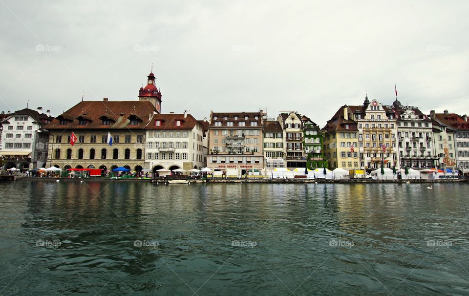 River in luzern switzerland