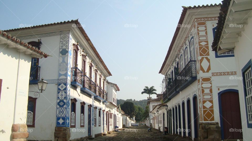 centro histórico de Paraty.
