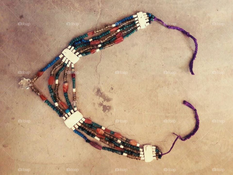 Traditional handmade neck wear
