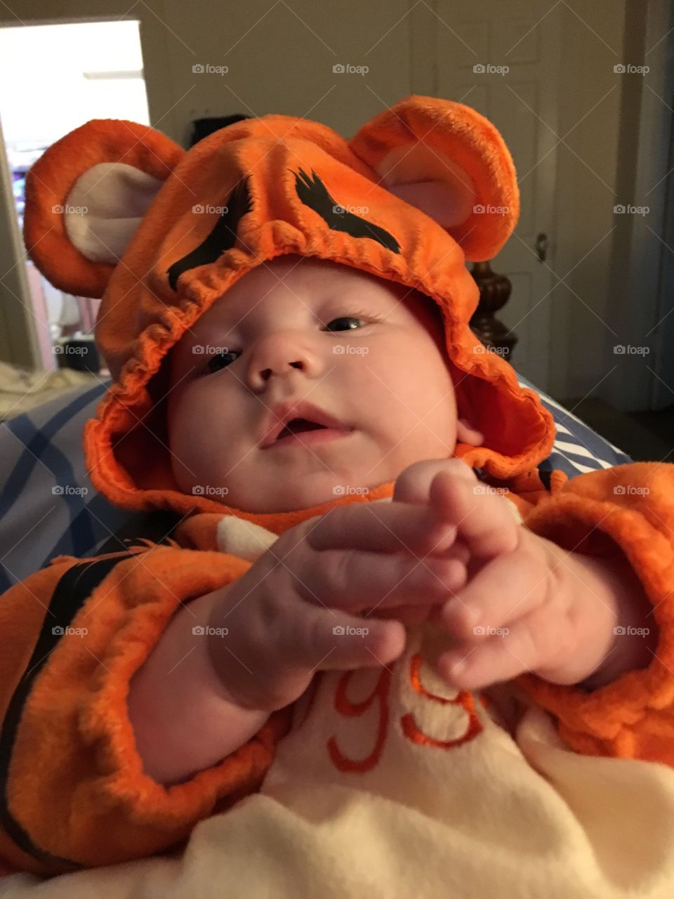 Picture of my grandsons first Halloween 