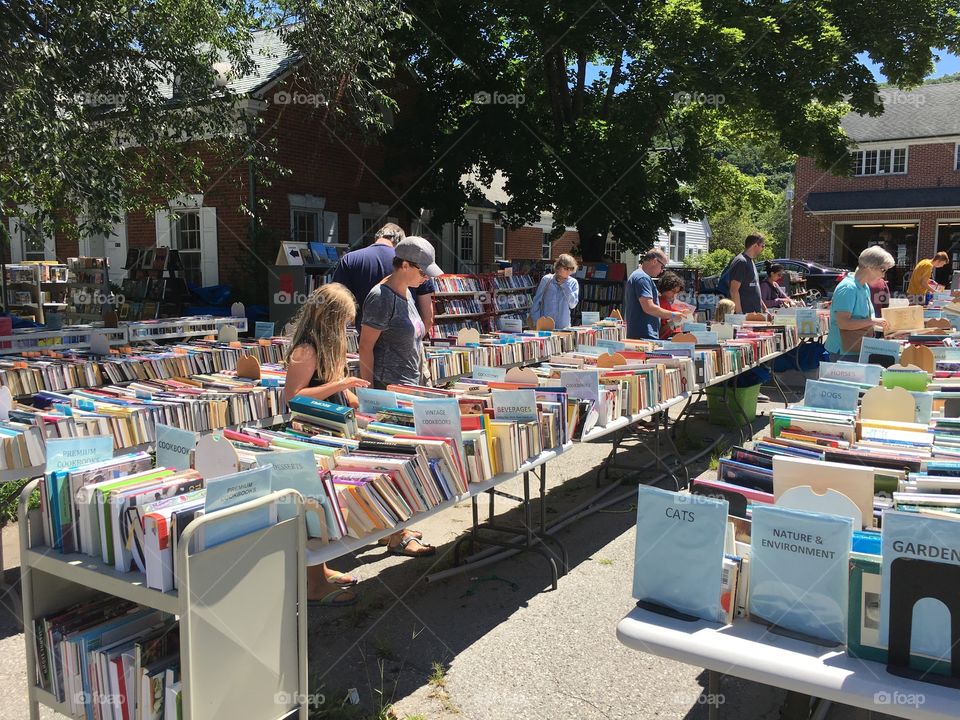 Library Book sale in Kent