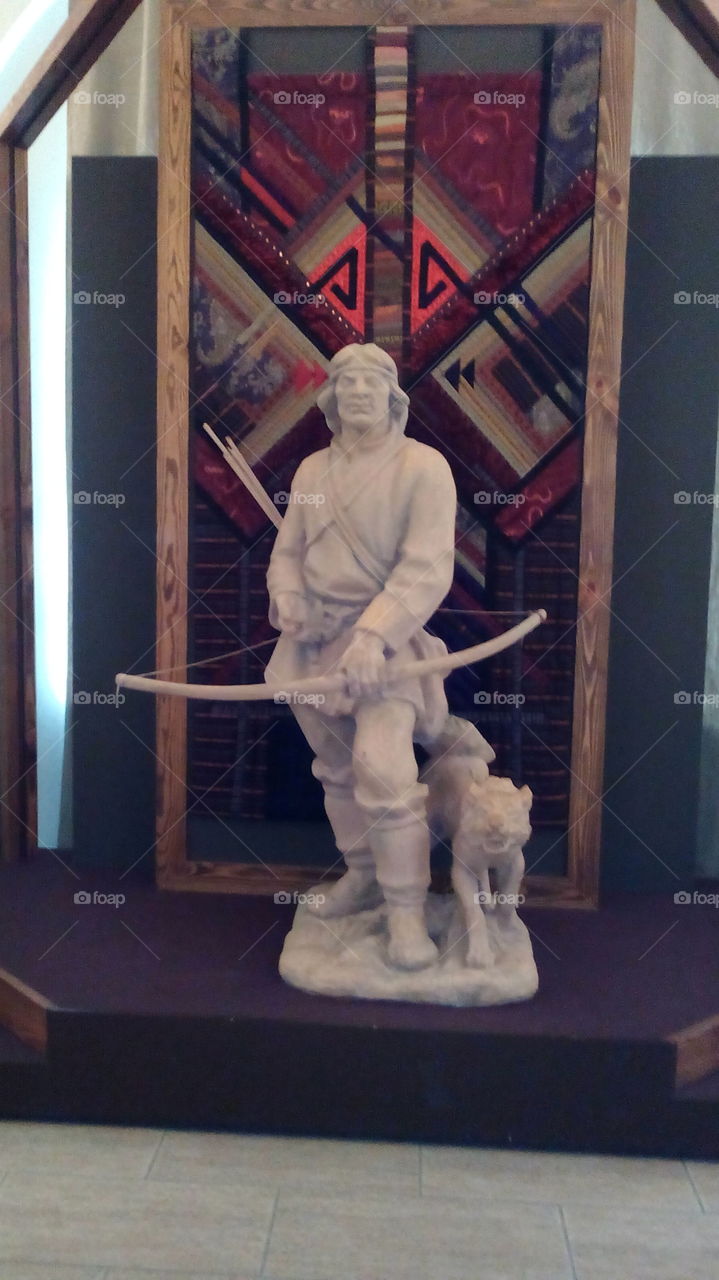 Archer in Kazan's museum
