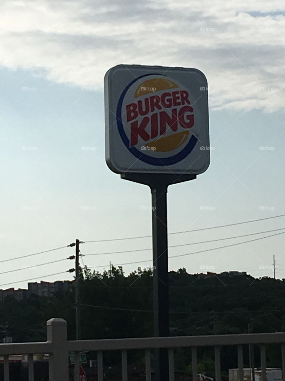 Sitting outside waiting for the rest of our people to show so we can have our weekly service.