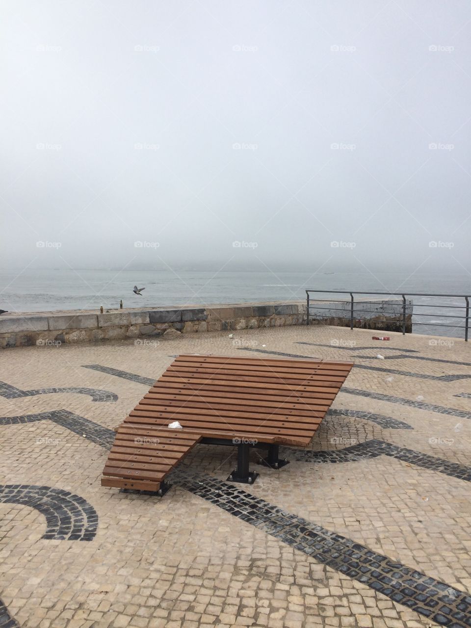 Near to river at Cais Sodre Lisbon 
