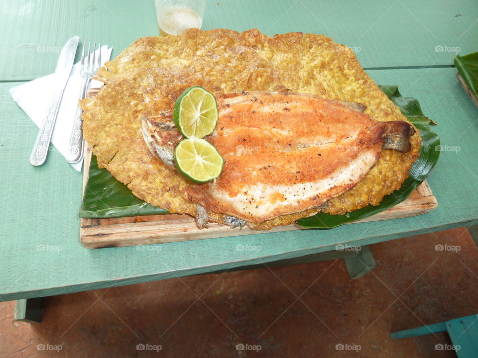 fish dish in Columbia