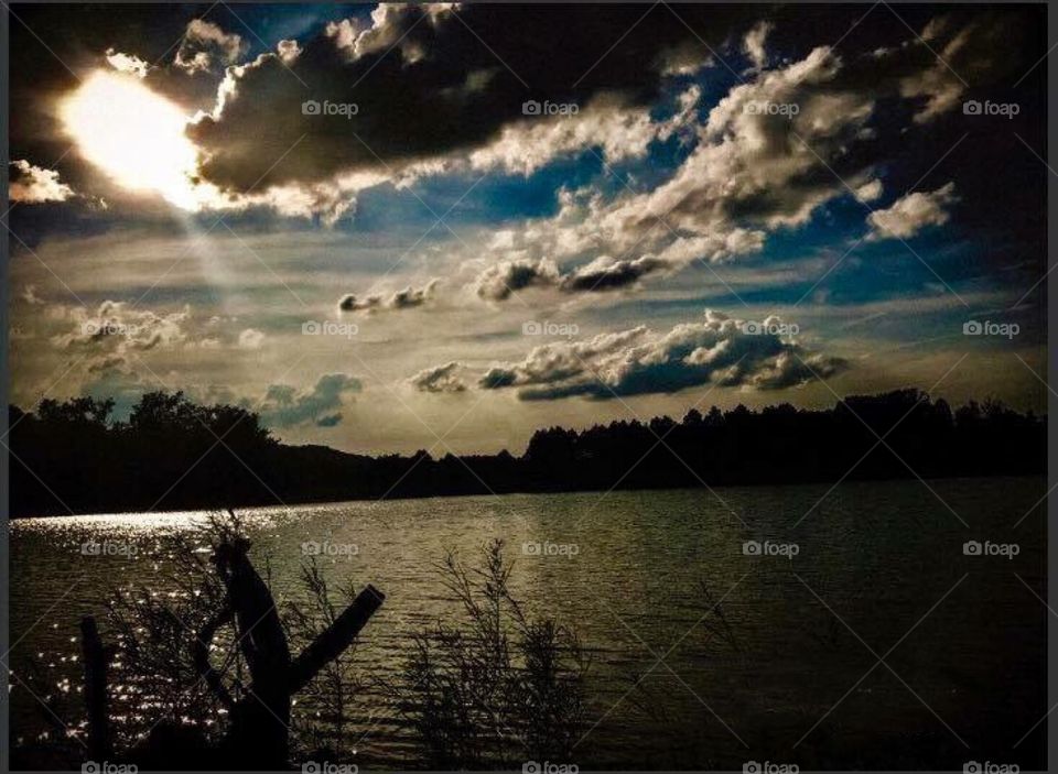 A little lake time enjoy the view 