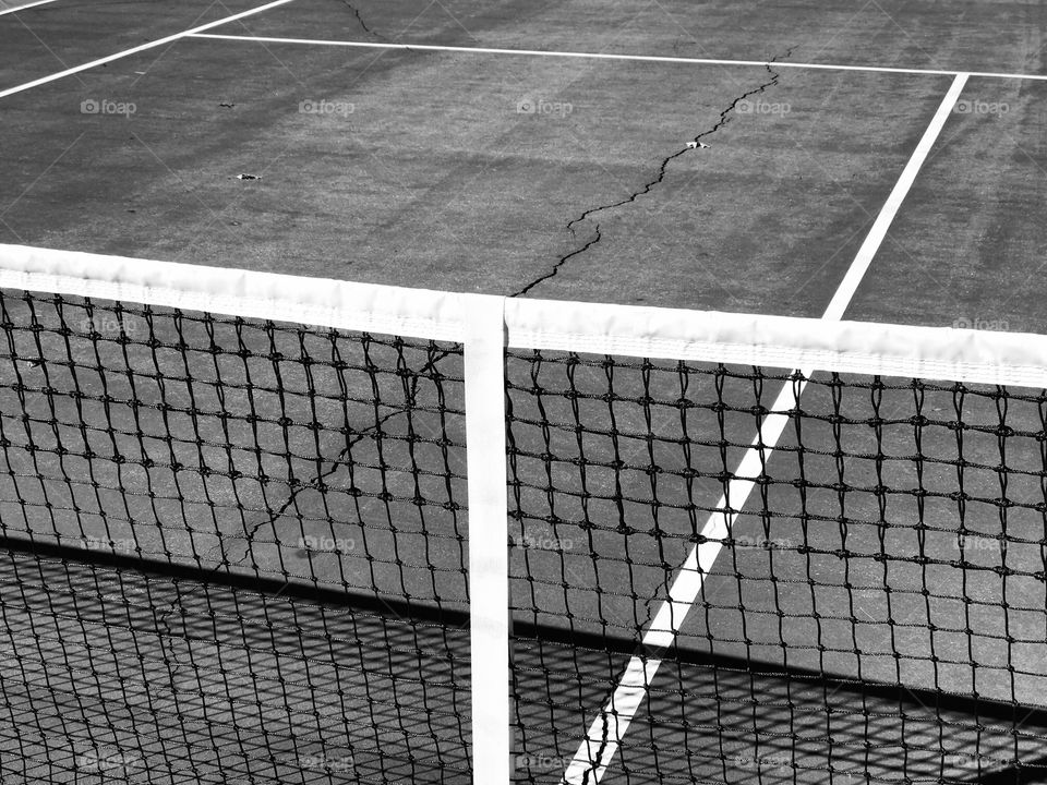 Tennis Court Abstract