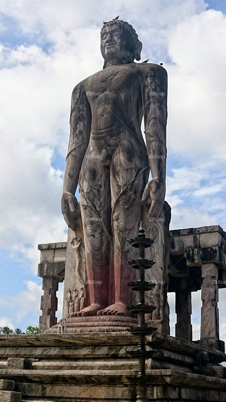 Gomateshwara Statue - 10.7metre in Venoor, Karnataka