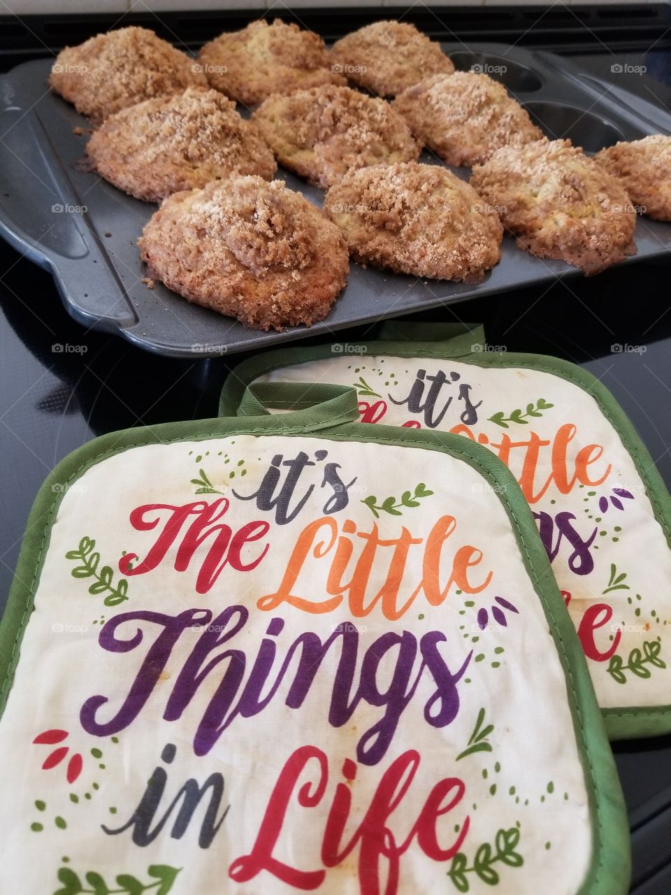 Banana Crumb Muffins