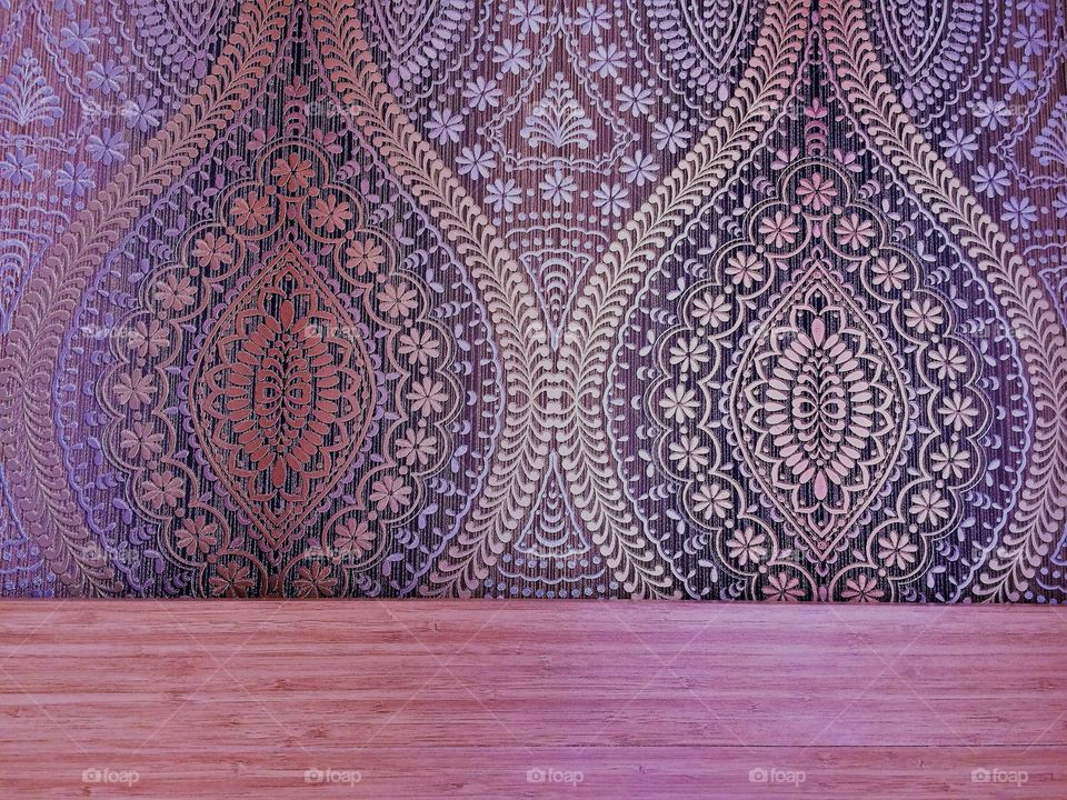 | purple Moroccan pattern |