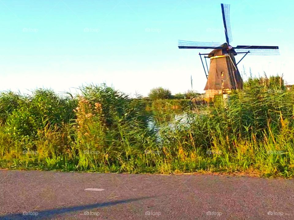 windmill in Netherlands