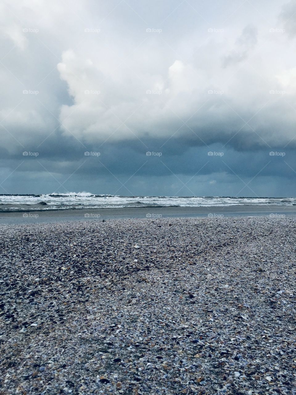 What a mix between those amazing clouds and the sea and the seashells in December 2019