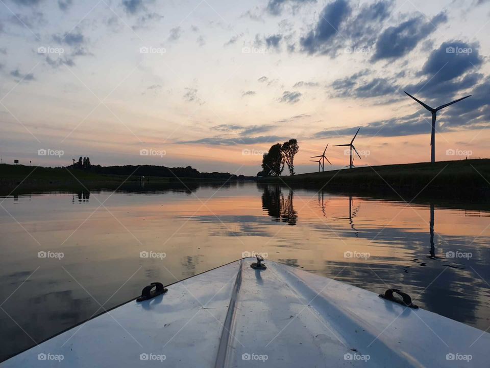 The Bernisse is a water at Voorne-Putten in the Dutch province of South Holland. It runs from the Spui to the Shipping and Food Canal, which runs parallel to the Hartel Canal.