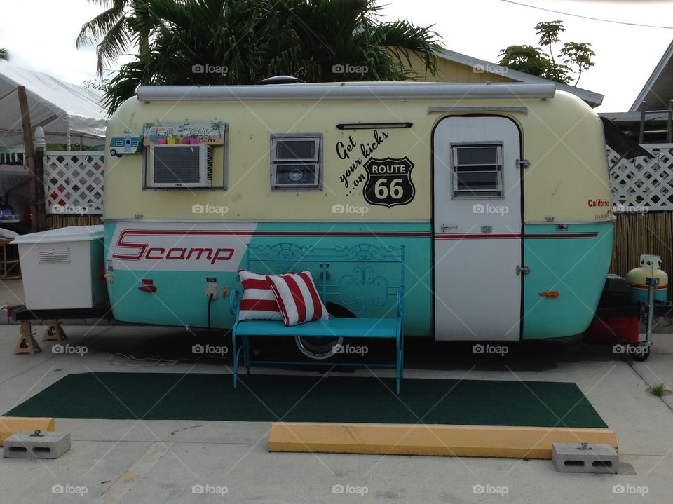 Scamp camper rv