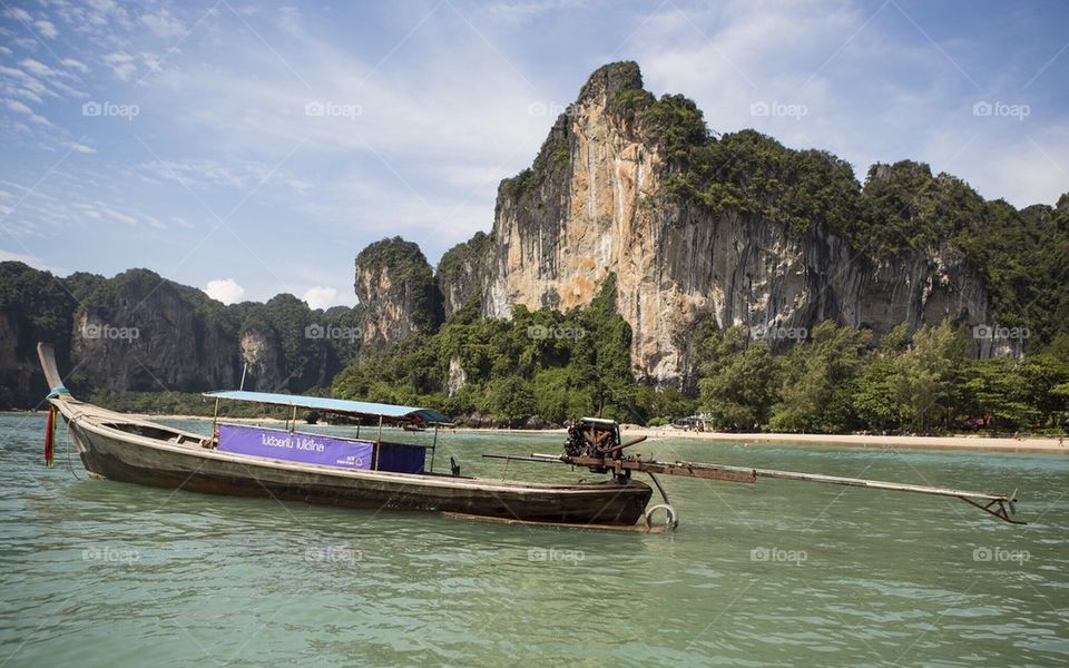 Boat in Krabi