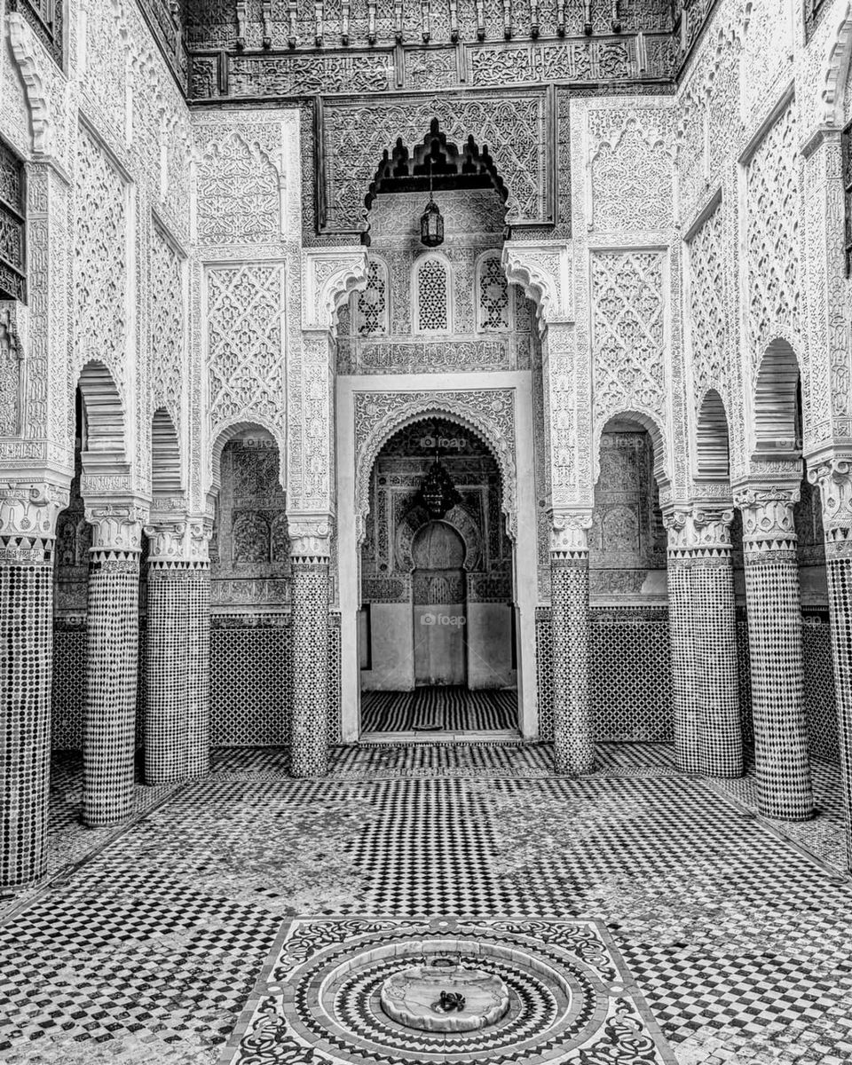 beautiful building, nice architecture, morocco