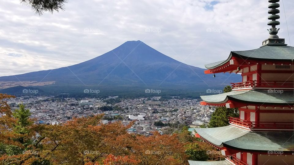 Views of Mount Fuji