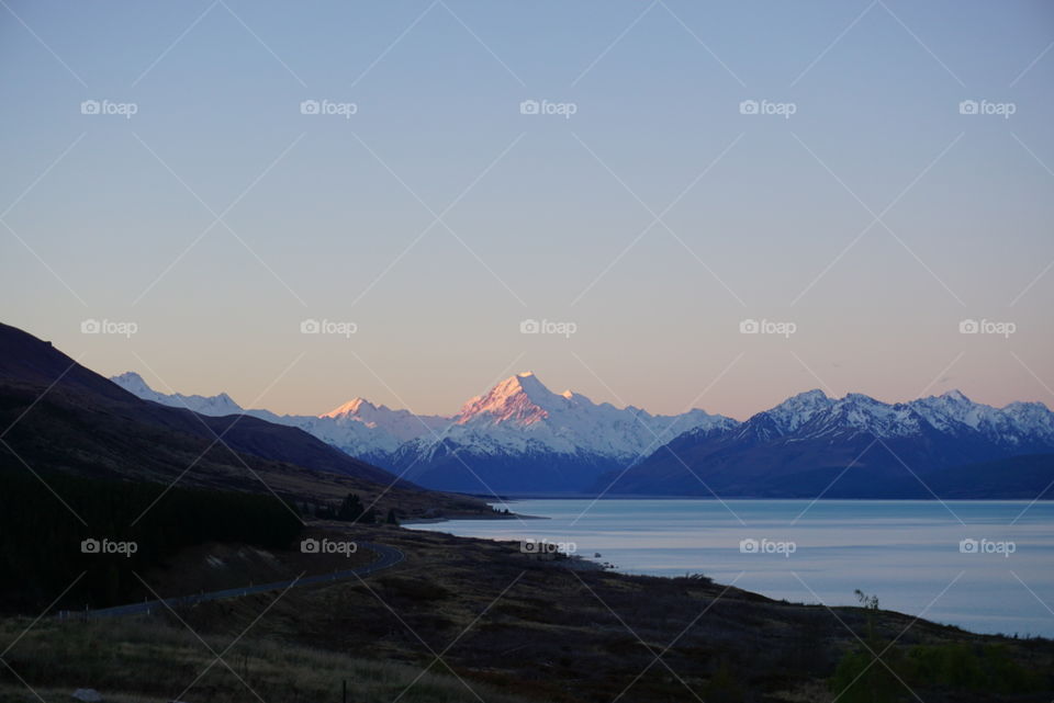 Mount Cook at Dusk