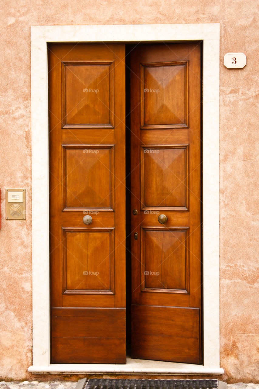 door in Marostica, Italy