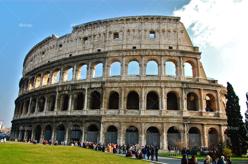 The Colosseum of Rome