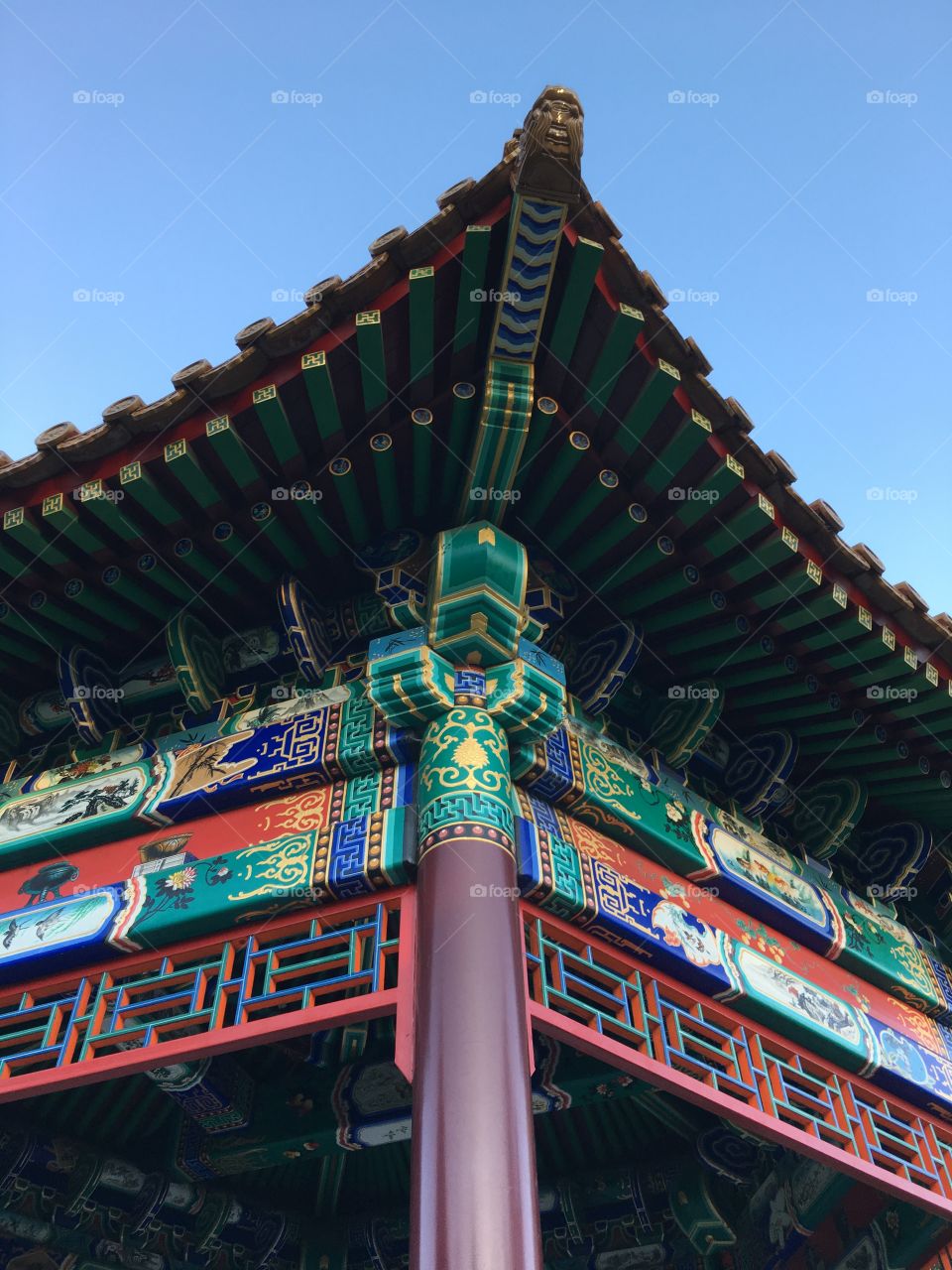 Temple, Travel, No Person, Traditional, Eaves