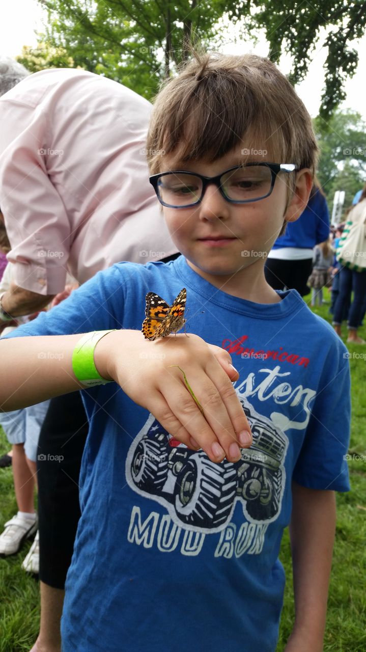 Butterfly Release. Annual Butterfly Release