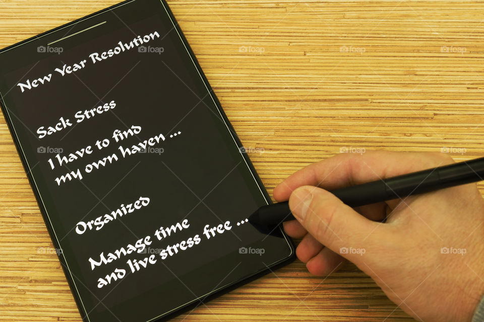 New Year Resolution / Stress