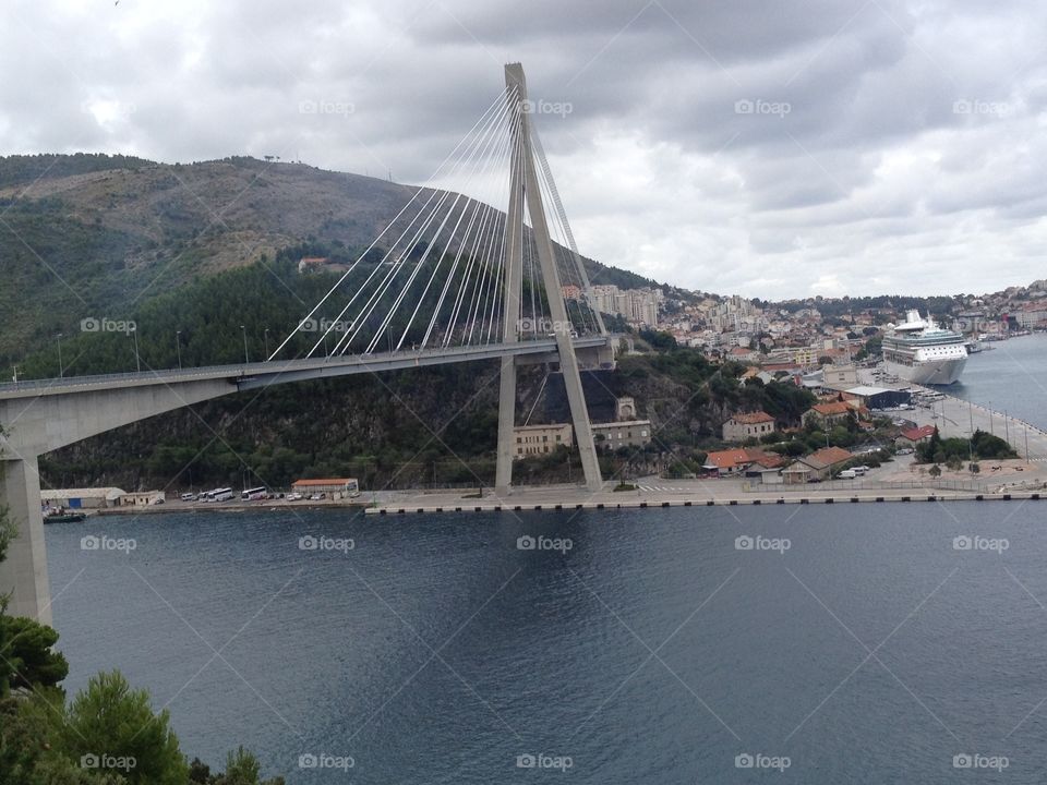 View on bridge