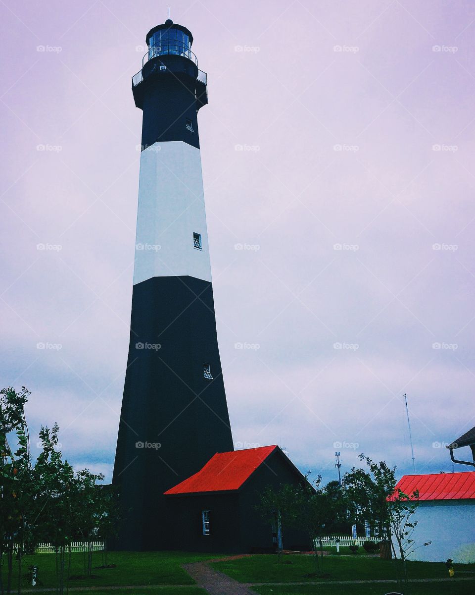 Lighthouse, No Person, Sky, Outdoors, Travel