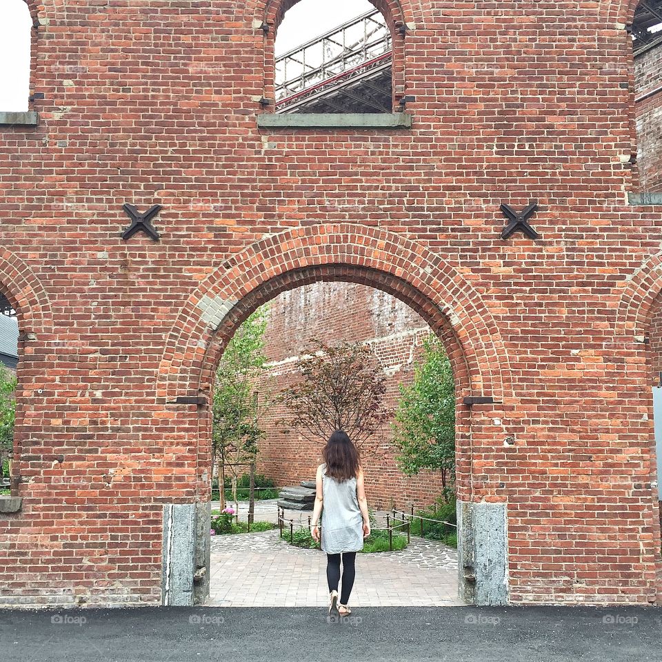 Architecture, Wall, Street, City, Brick