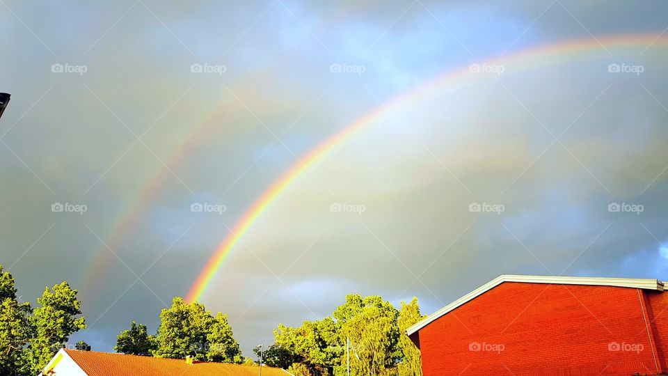 Summer rainbow