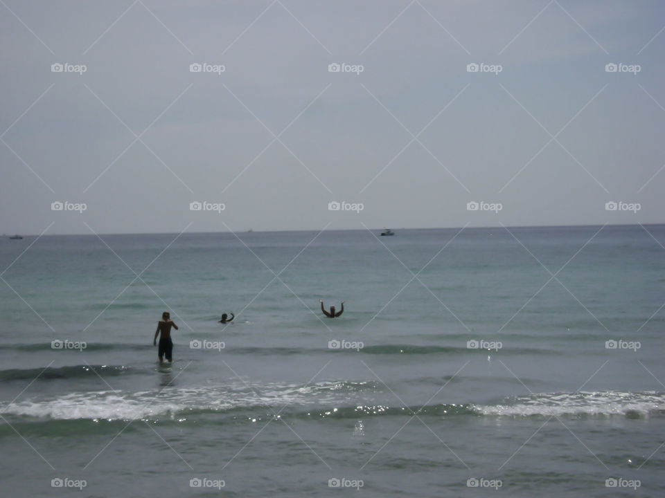 fun in the surf. fun in the surf