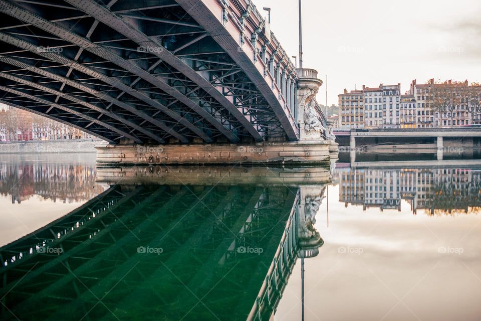 Lyon by the river