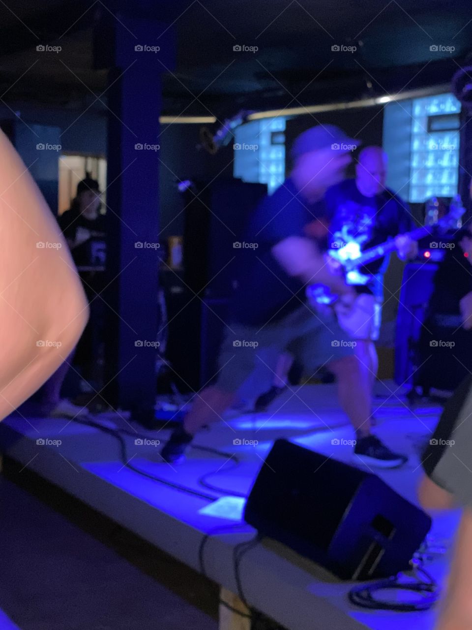 The blurry image of rockNroll