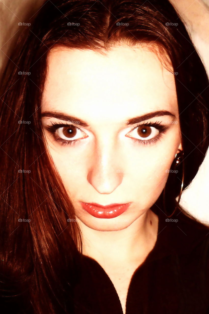 When she was really happy