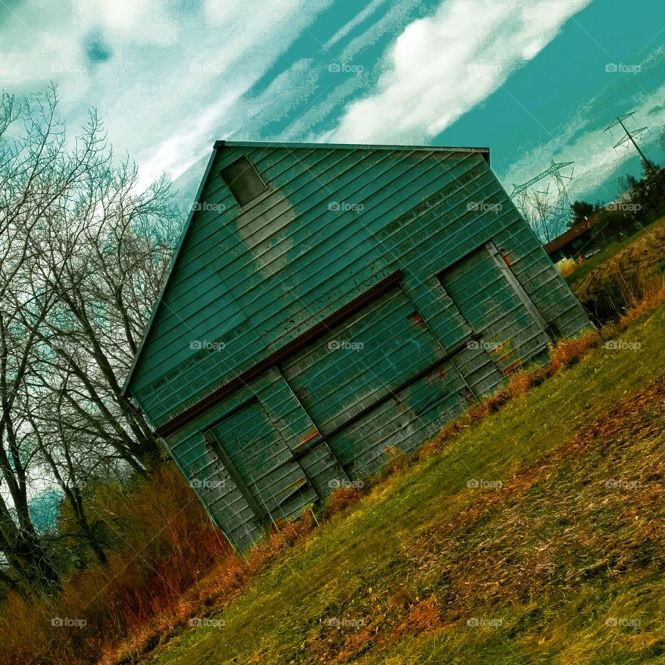 old barn