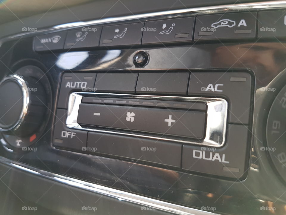 air conditioning in a car