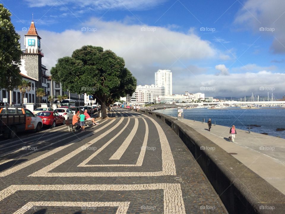 City living. Living the life in Ponta Delgado