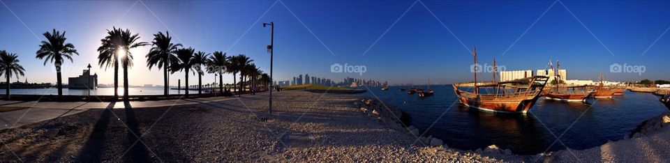 View of west bay Doha