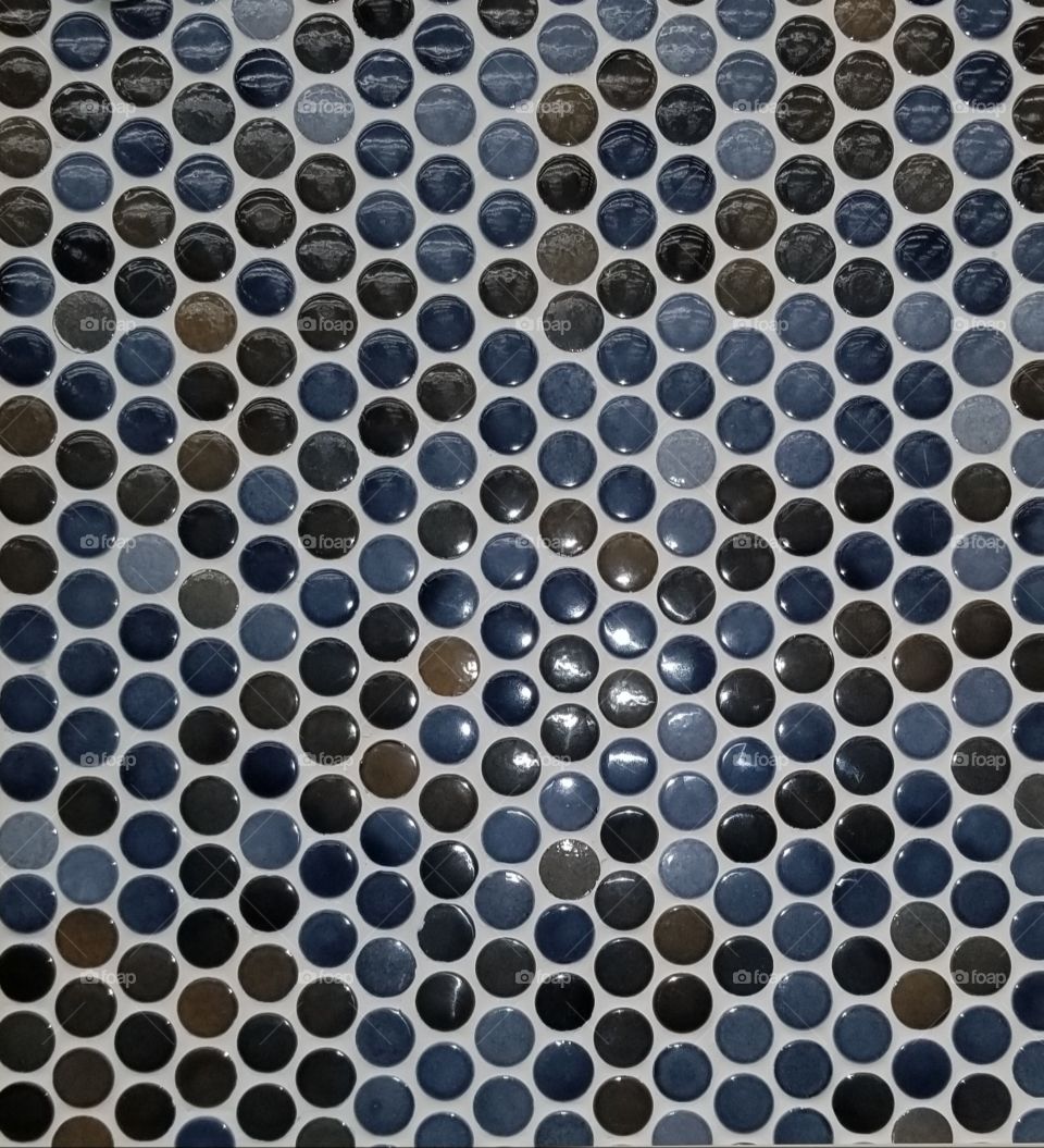Shapes of Circles and Eclipse for decorative tiles