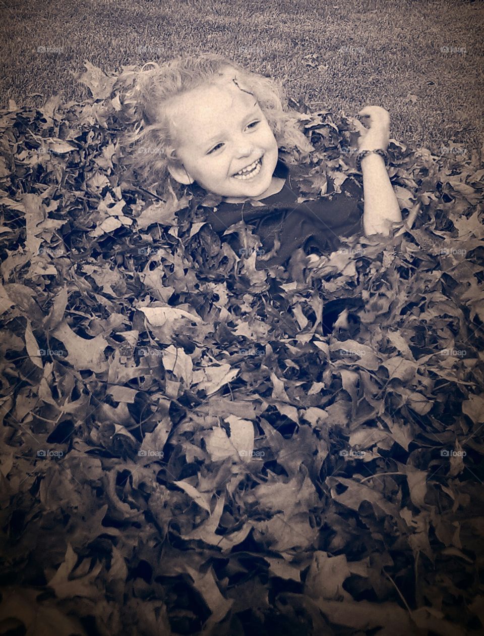 Jumping in the Leaves